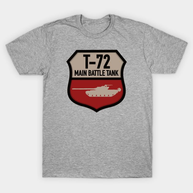 T-72 Tank T-Shirt by Firemission45